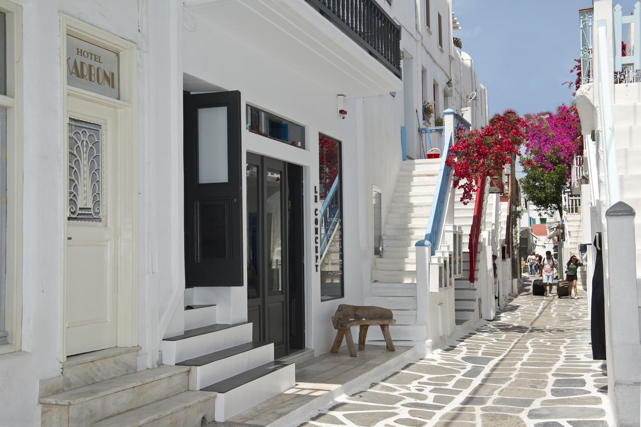 Karboni Hotel Mykonos Town Zewnętrze zdjęcie